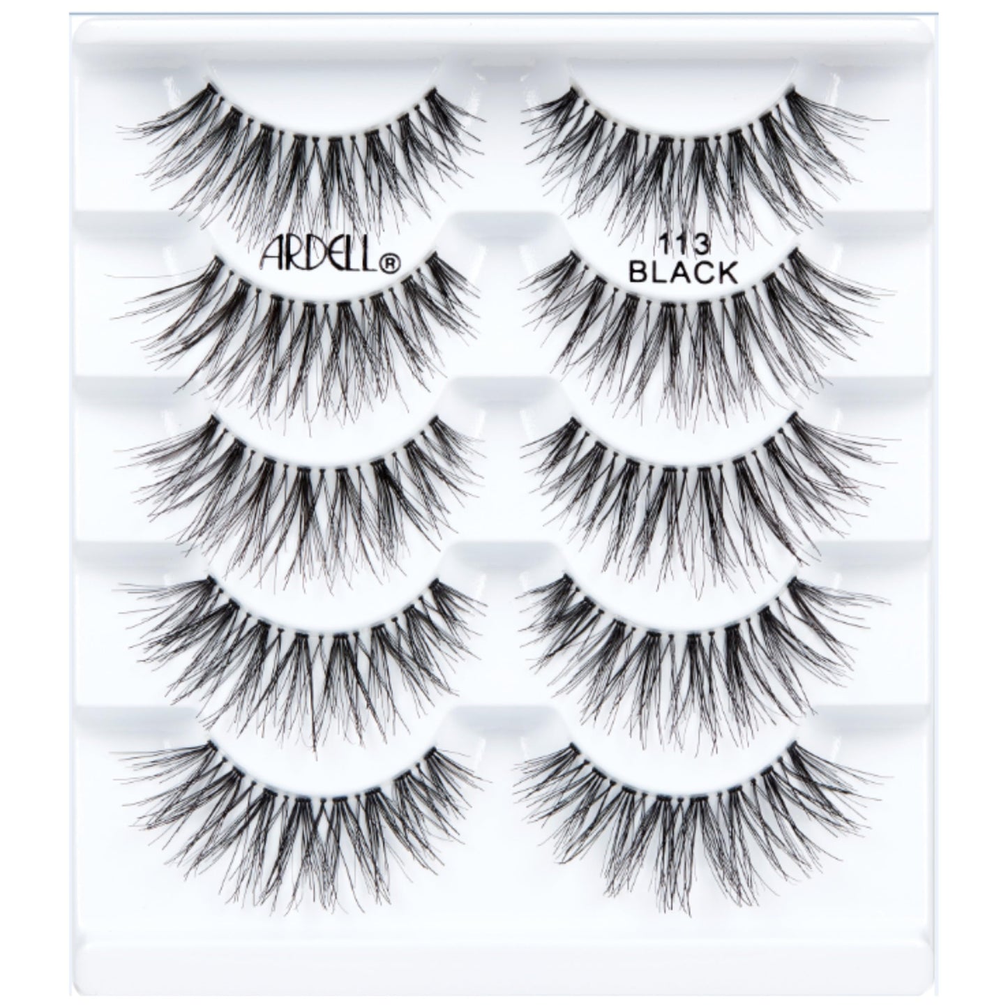 Ardell Wispies False Eyelashes 113 - Natural Wispy Strip Lashes, Lightweight & Seamless Invisiband for All-Day Wear, 6 Pairs, 1 Pack Beauty and Personal Care Ardell