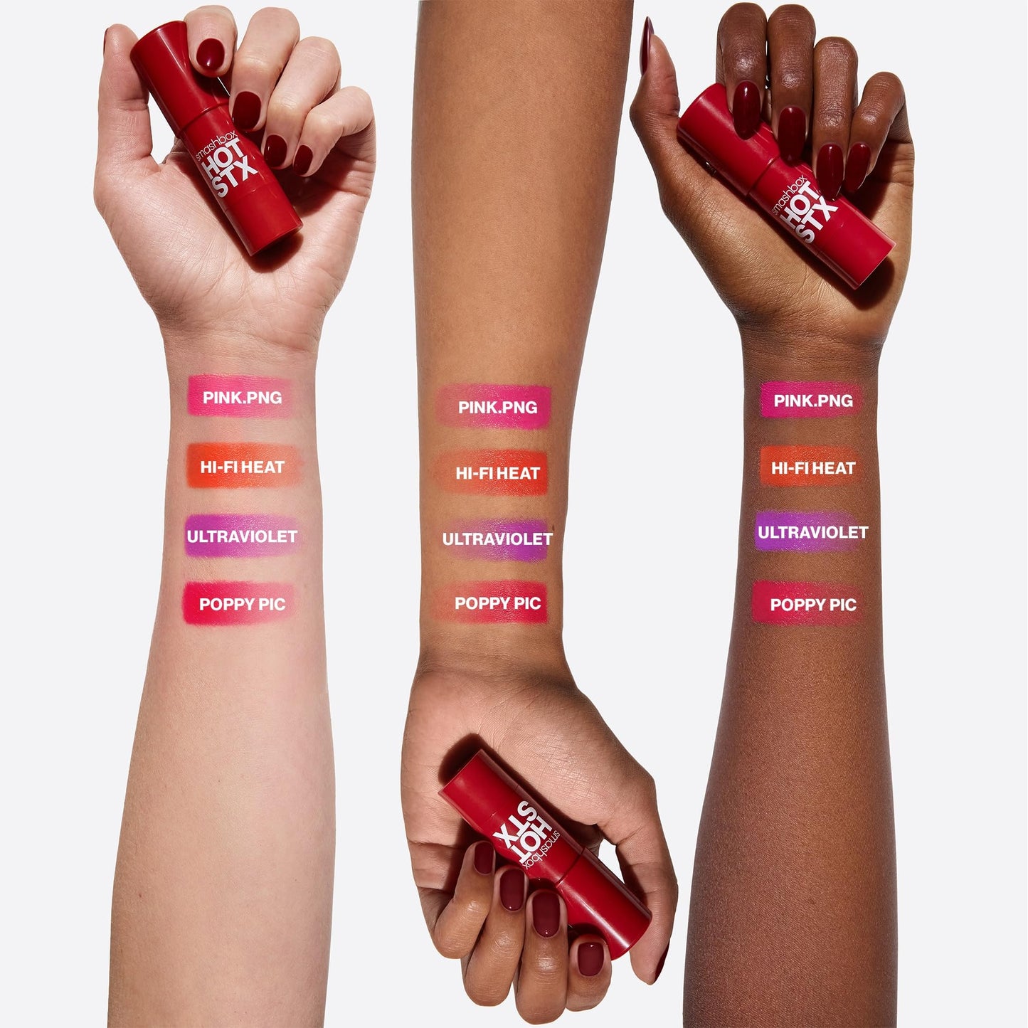 Smashbox Hot STX Blush Stick | Creamy, Blendable Blush Stick with High Pigment Color + Dew Finish, Ultra Violet, 0.17 Ounce