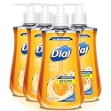 Dial Antibacterial Liquid Hand Soap, Gold, 9.375 Fluid Ounce (Pack of 4)
