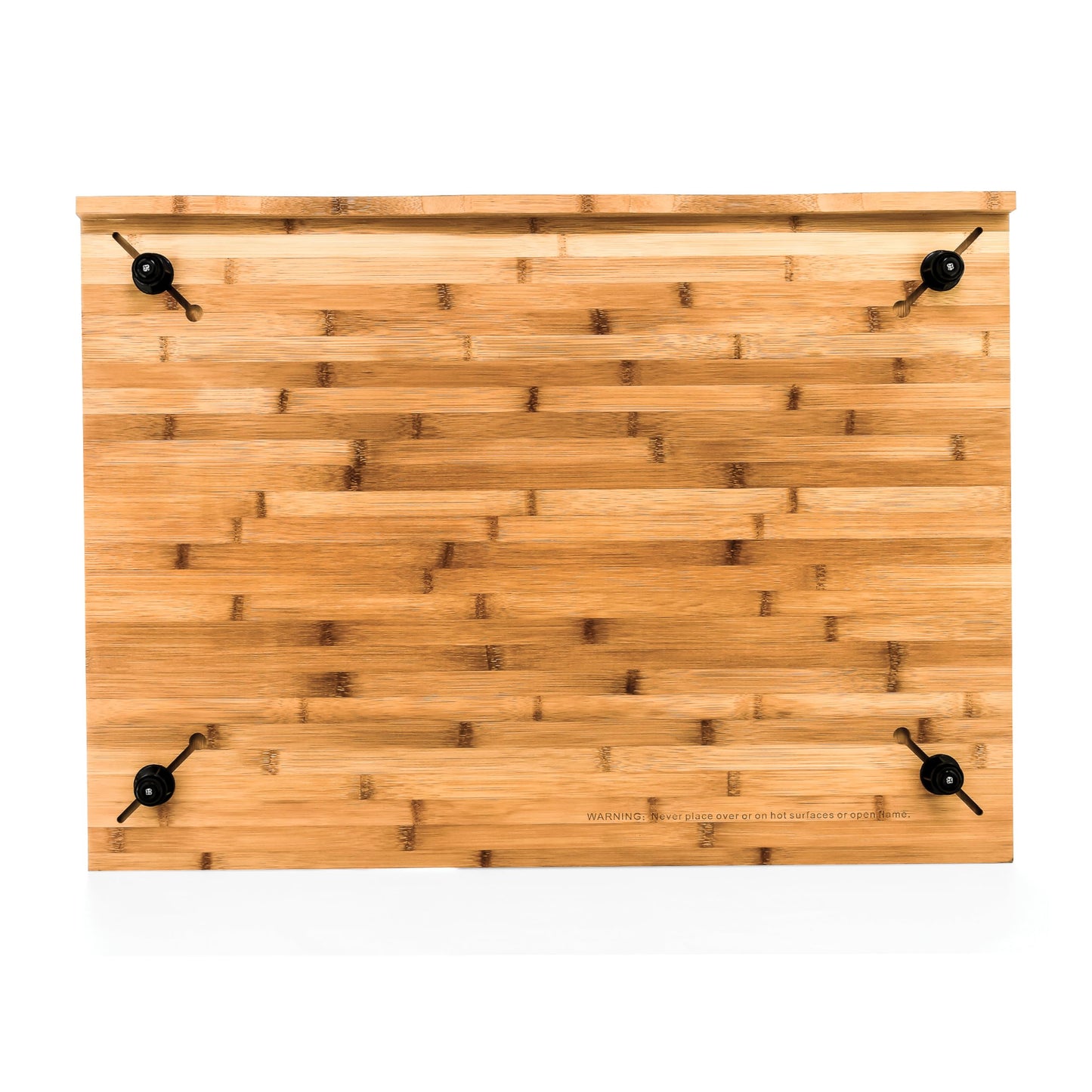 Camco Stove Top Cover - Features Adjustable Legs & Built-In Juice Groove - Crafted of Natural Bamboo - Fits Most Stove Tops & Measures 29.5” (L) x…