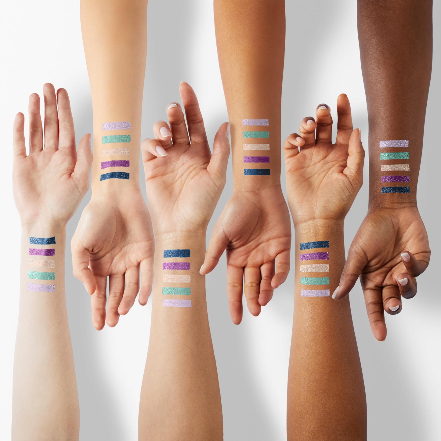 Revlon PhotoReady Eye Contour Kit, Eyeshadow Palette with 5 Wet/Dry Shades & Double-Ended Brush Applicator, Eclectic (517), 0.1oz