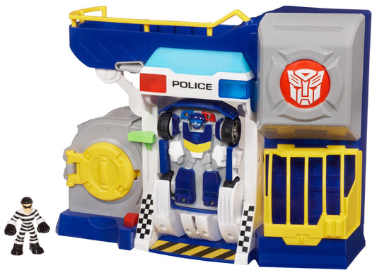 Transformers Bots and Robbers Police Headquarters