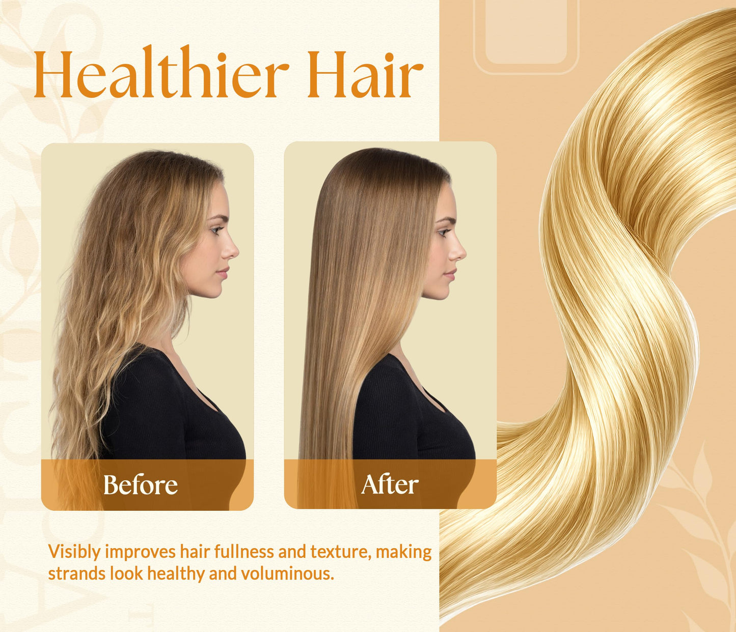 Biotin Shampoo and Conditioner Set with Keratin - Sulfate-Free Advanced Anti-Thinning, Hair Growth Shampoo and Conditioner Combo Repair Formula