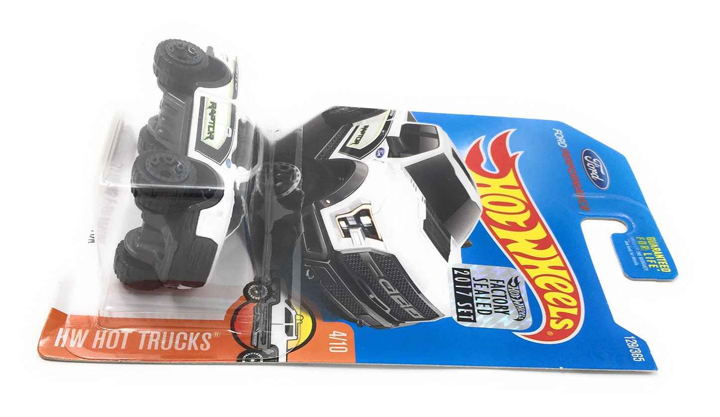 Hot Wheels 2017 HW Hot Trucks '17 Ford F-150 Raptor 129/365, White