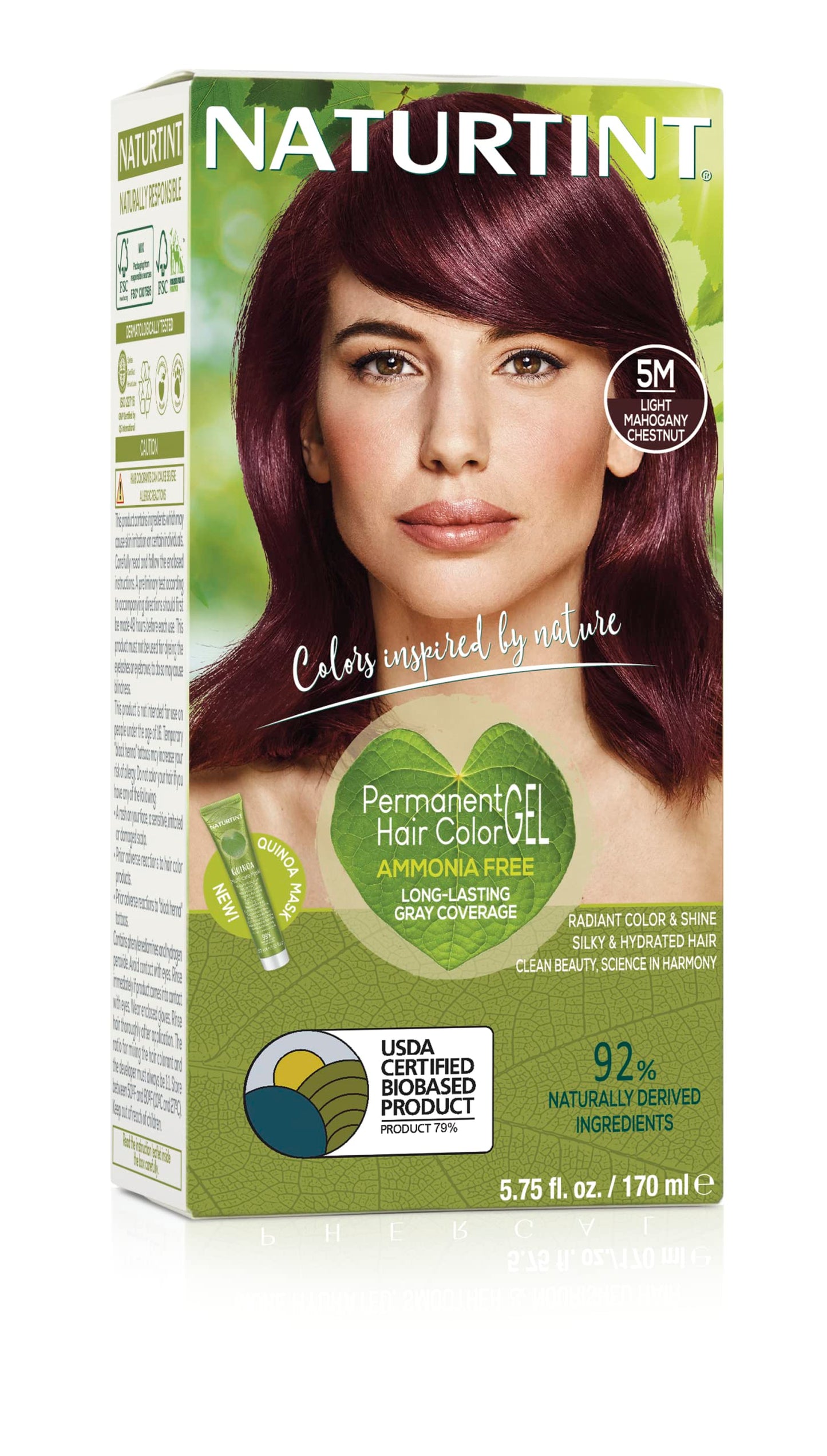 Naturtint Hair Color 5M Light Mahogany Chestnut - 4.7 fl oz