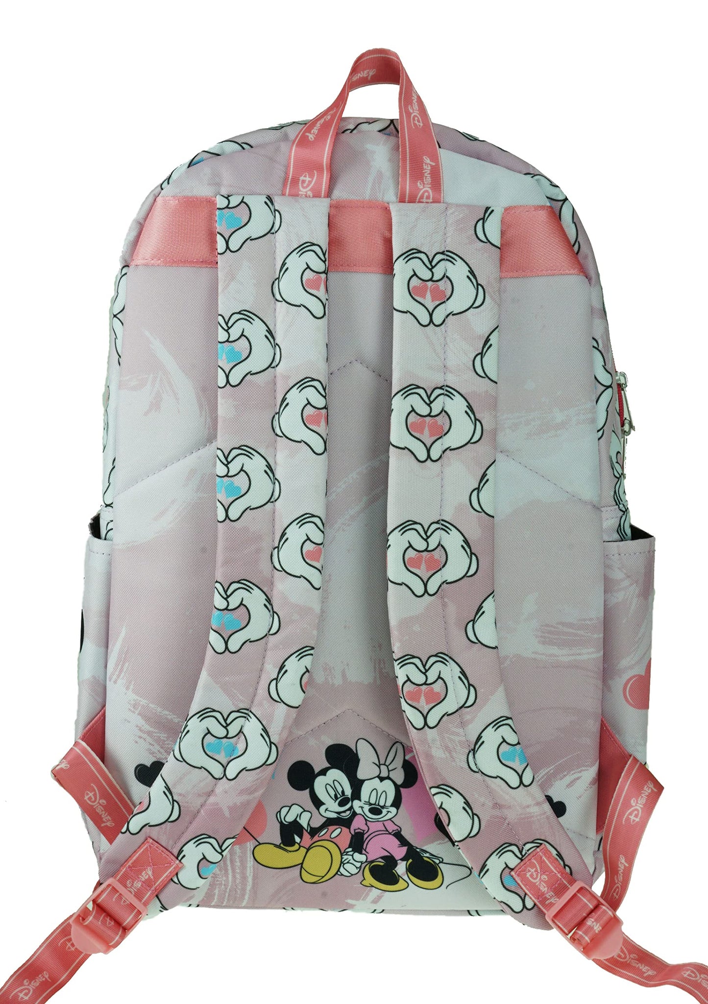KBNL Classic Disney Minnie Mouse Backpack with Laptop Compartment for School, Travel, and Work, Multicolor (A22202-MINNIE)