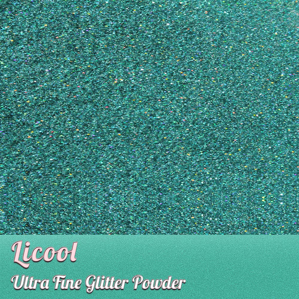 Holographic Fine Glitter, 100g Craft Glitter for Epoxy Resin, Iridescent Sequins, Loose Glitter for Face Body Hair Eye, Makeup Cosmetic Glitter