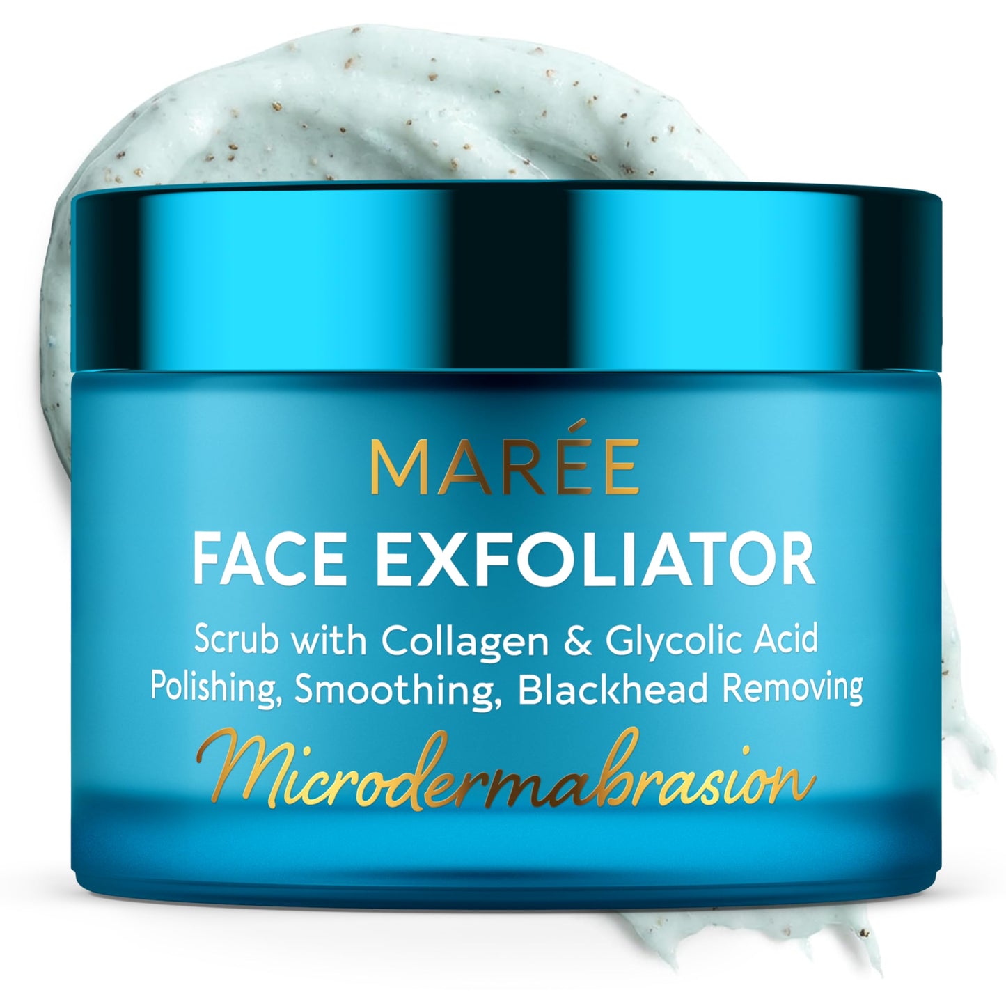 MAREE Exfoliating Face Wash Scrub - Exfoliating Cleanser with Collagen Beauty and Personal Care MAREE Default Title