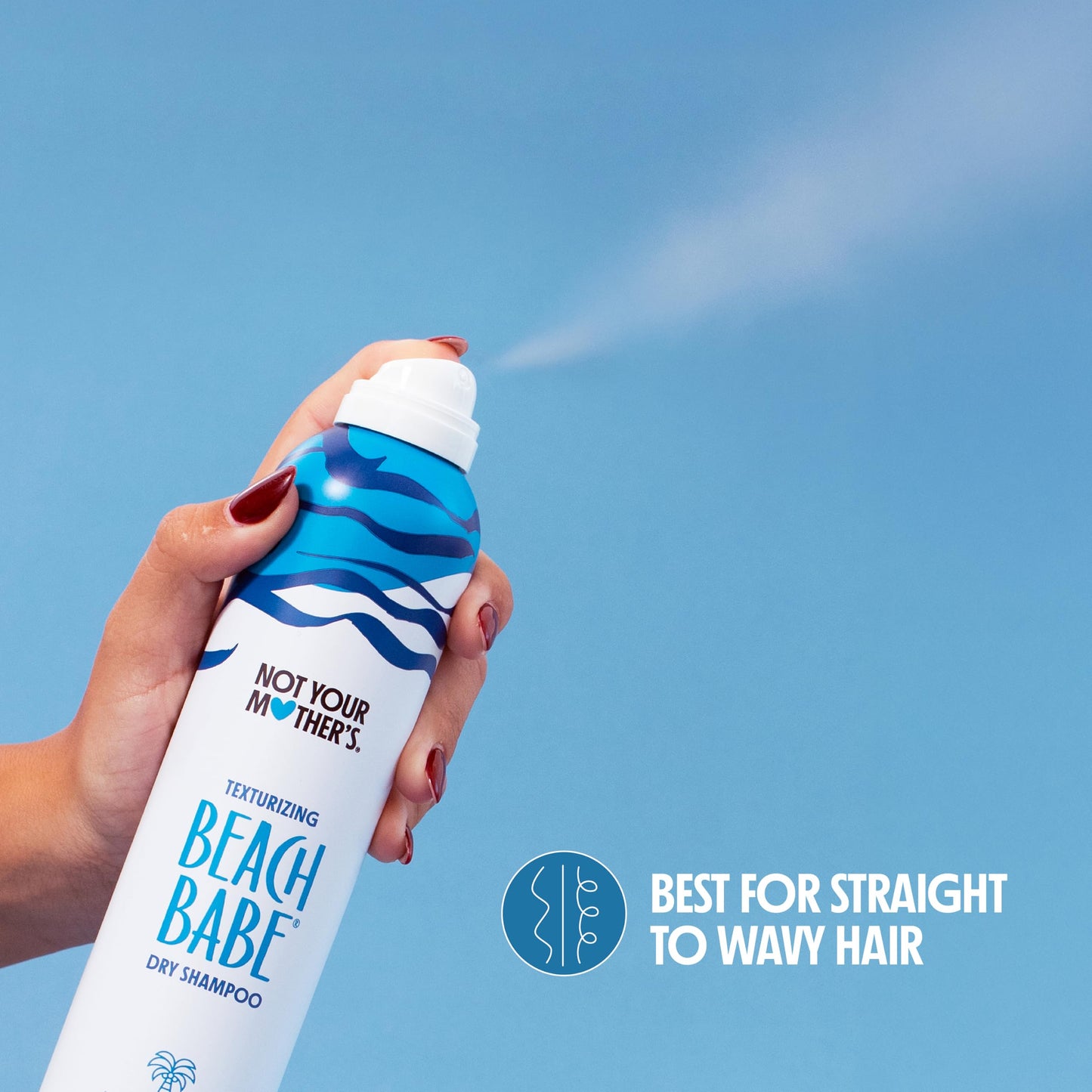 Not Your Mother's Value Pack Beach Babe Jumbo Dry Shampoo (2-Pack) - 12 oz Each - 70% More to Instantly Absorb Oil and Create Effortless Sea-Tossed Beauty and Personal Care Not Your Mother's