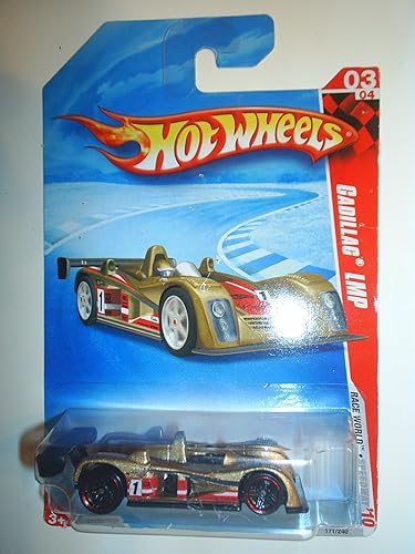 HOT WHEELS 2010 RACE WORLD SPEEDWAY 03 OF 04 CADILLAC LMP