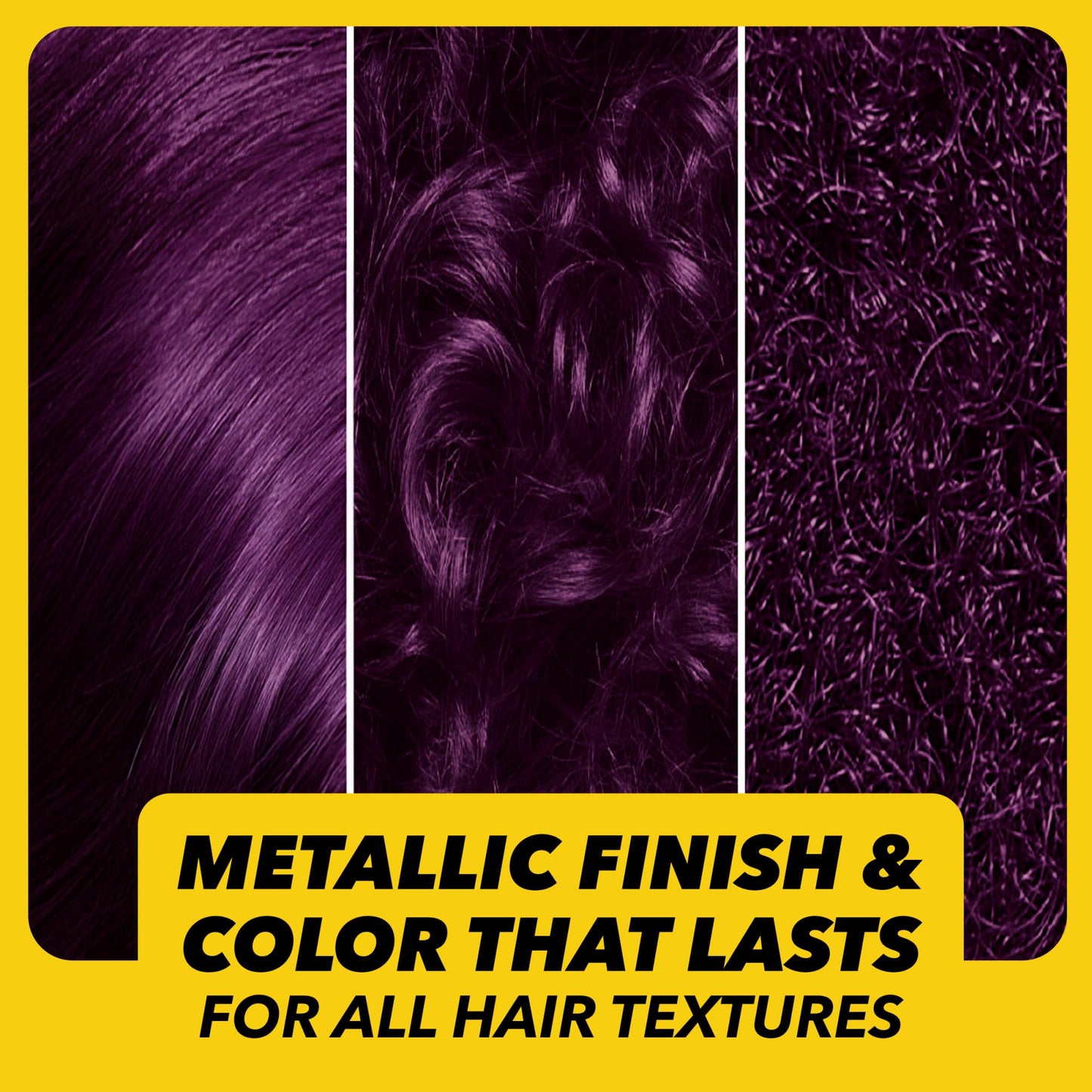 got2b Metallics Permanent Hair Dye, Amethyst Chrome M69, Hair Color for Women & Men, Formulated with Metallic-Shine Booster for Cool, Shimmering