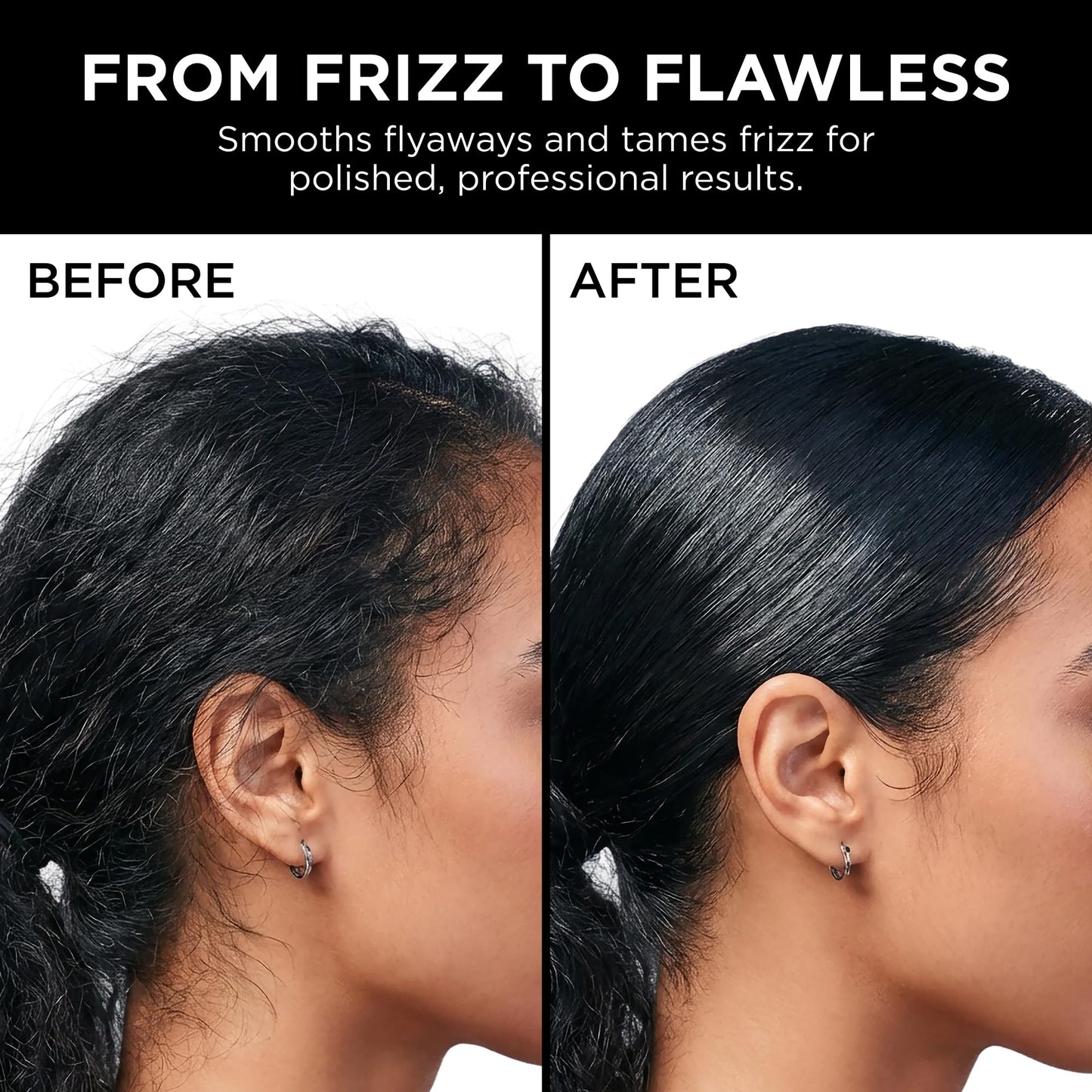 Style Factor EDGE BOOSTER® Strong Hold Styling Gel | Alcohol-Free Hair Gel with Camellia Sinensis Seed Oil for Curly, Wavy & Sleek Styles | Frizz