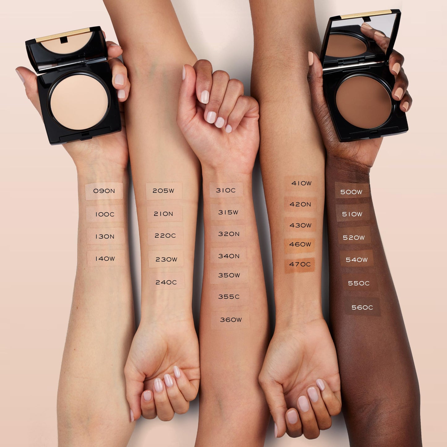 Lancôme Dual Finish Powder Foundation - Natural Finish, Sheer-to-Full Coverage, Longwear Powder Foundation, Controls Shine - 340 Nu III Neutral