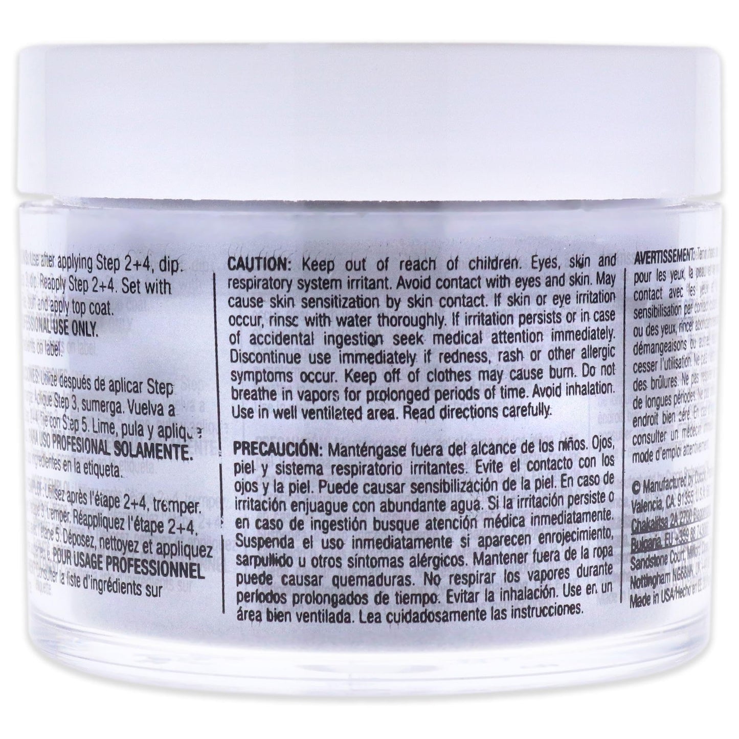 Pro Powder Polish Nail Colour Dip System - Soaked In Seattle by Cuccio Colour for Women - 1.6 oz Nail Powder Beauty & Personal Care Cuccio