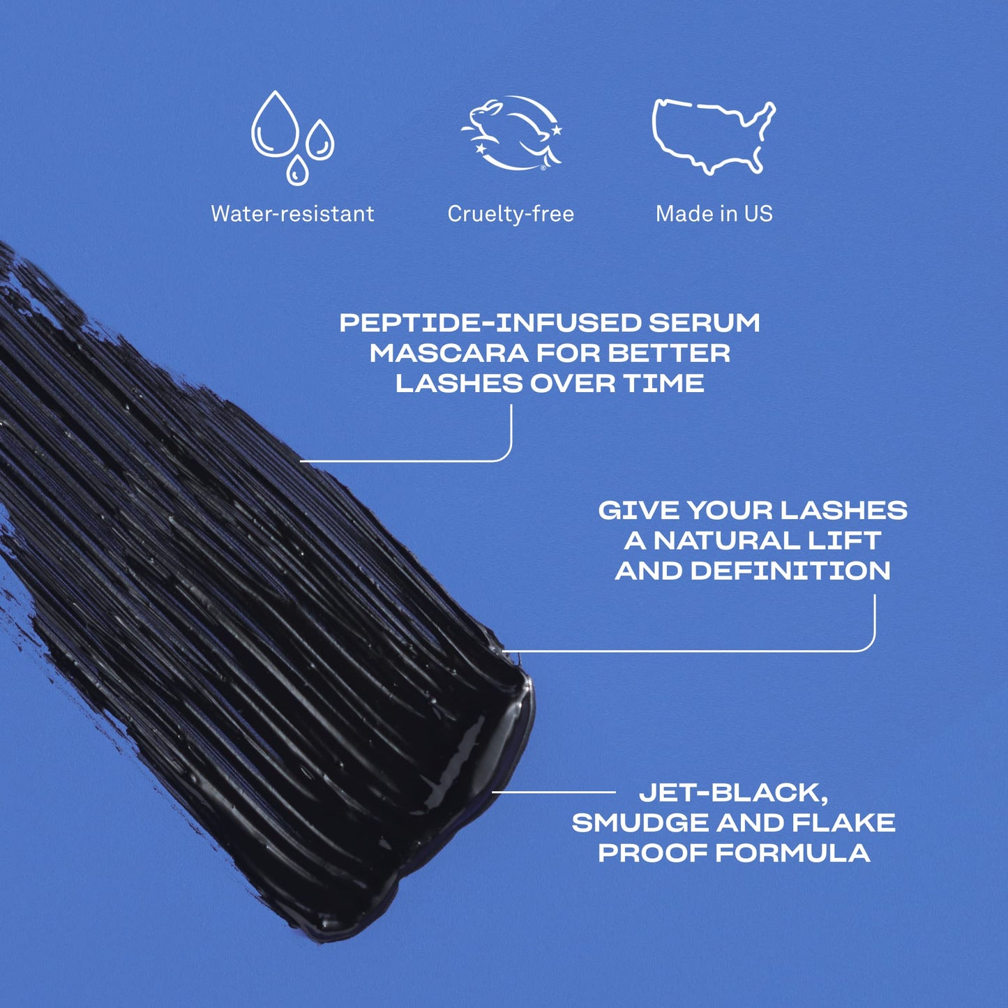 Babe Original Babe Lash Mascara - Smudge Proof, Long Lasting & No Clump Formula, Buildable Volume, Water Resistant, Dramatic Black