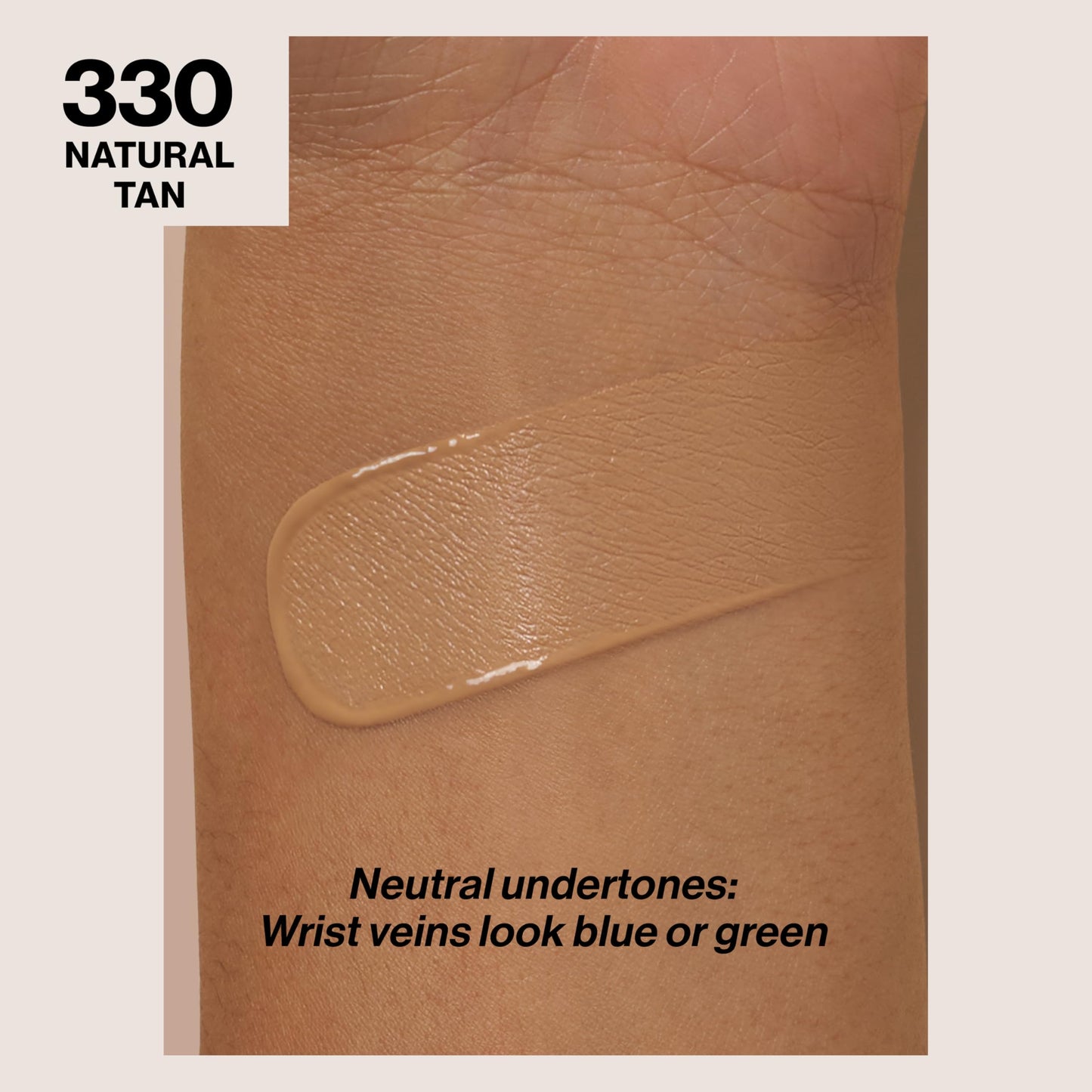 Revlon Liquid Foundation, ColorStay Face Makeup for Normal & Dry Skin, SPF 20, Longwear Medium-Full Coverage with Natural Finish, 330 Natural Tan, 1