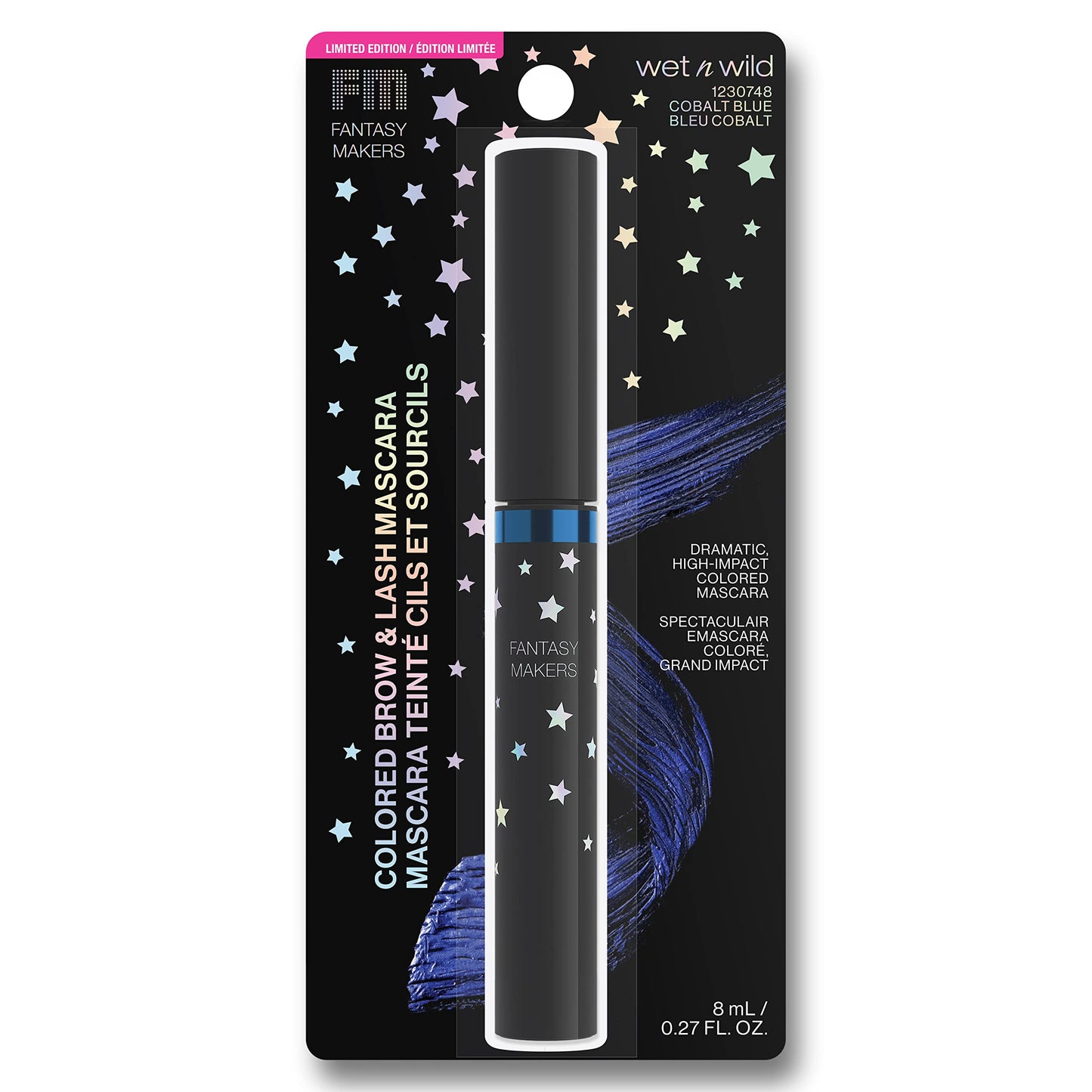 wet n wild Fantasy Makers Halloween Colored Brow & Lash Mascara Cobalt Blue