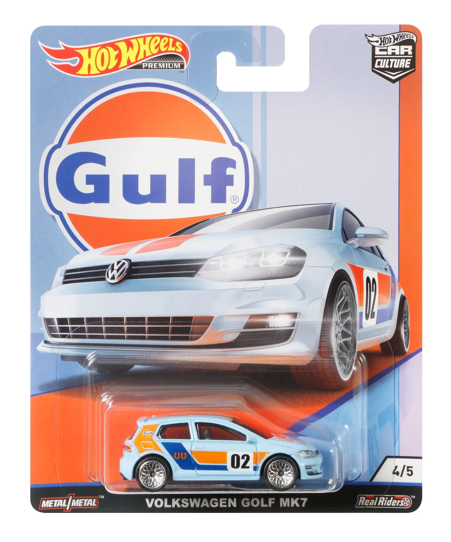Hot Wheels Car Culture Volkswagen Golf MK7