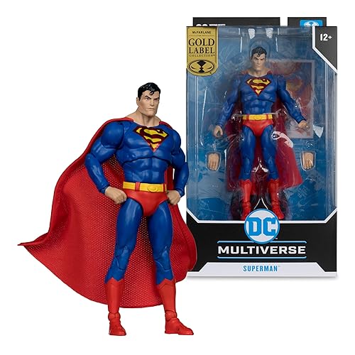 McFarlane Toys DC Multiverse Action Figure Superman (Action Comics) (Gold Label) 18 cm