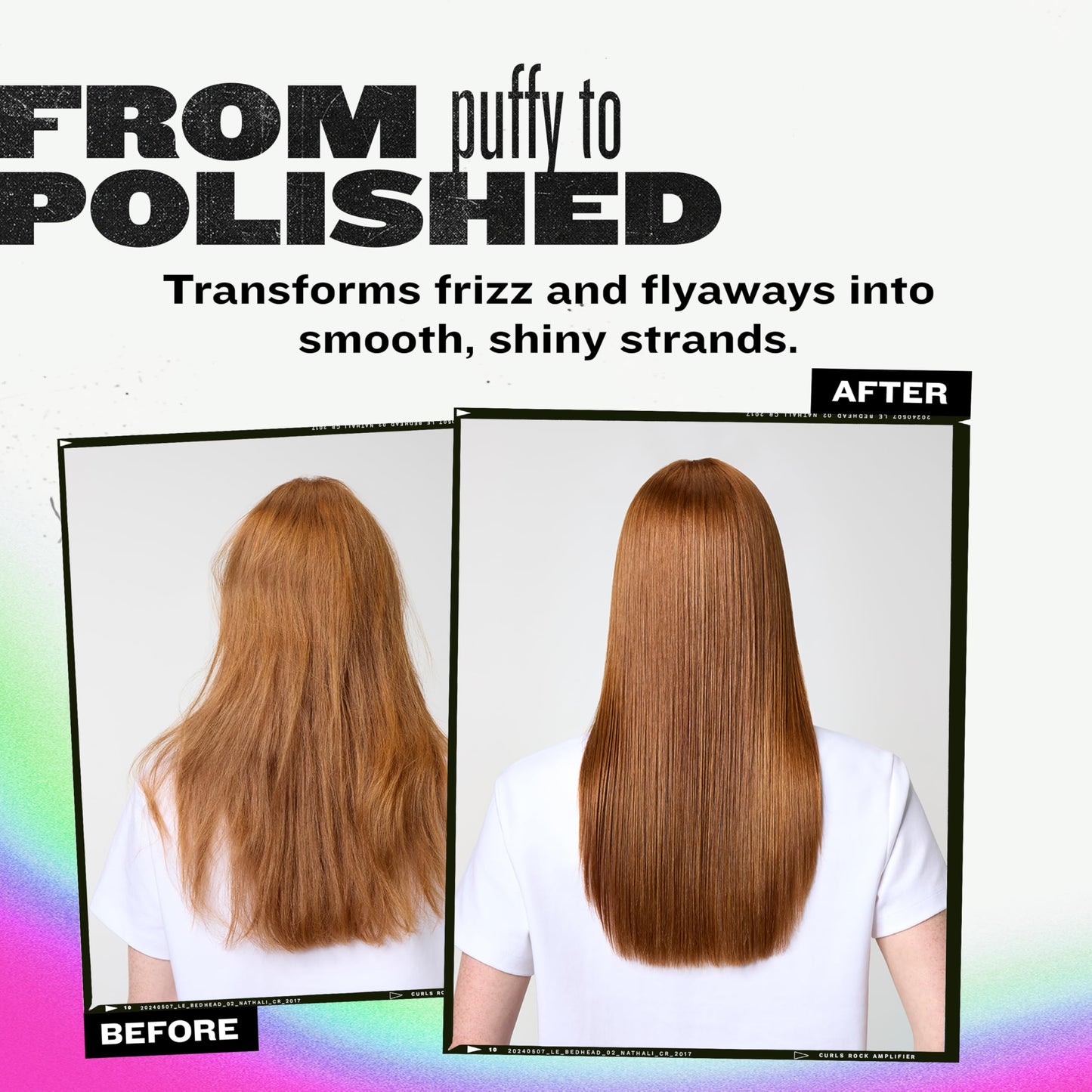 TIGI Bed Head Straighten Out Anti-Frizz Serum for Smooth and Shine, Sulfate-Free Styling Serum for All Hair Types