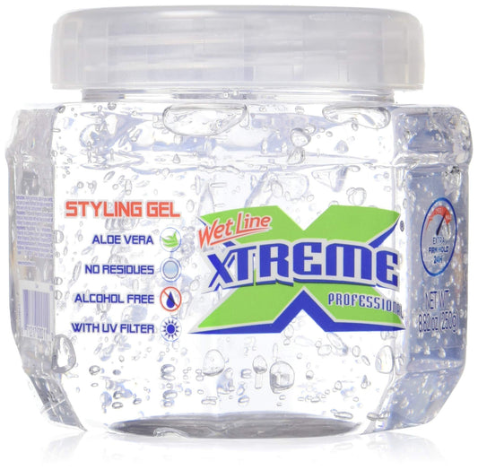 Xtreme Wet Line Styling Gel Extra Hold, 8.8 oz (Pack of 3)