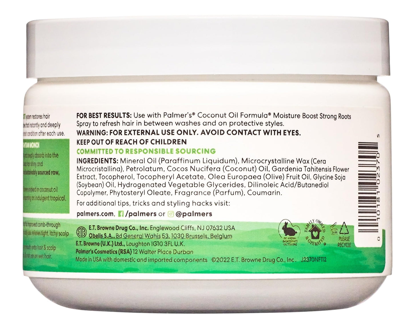 Palmer's Coconut Oil Formula Moisture Gro, 8.8 Ounce