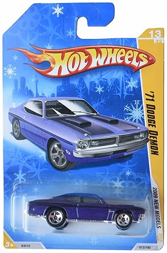 Hot Wheels '71 Dodge Demon, 2009 New Models 13/42 [snowflake card]