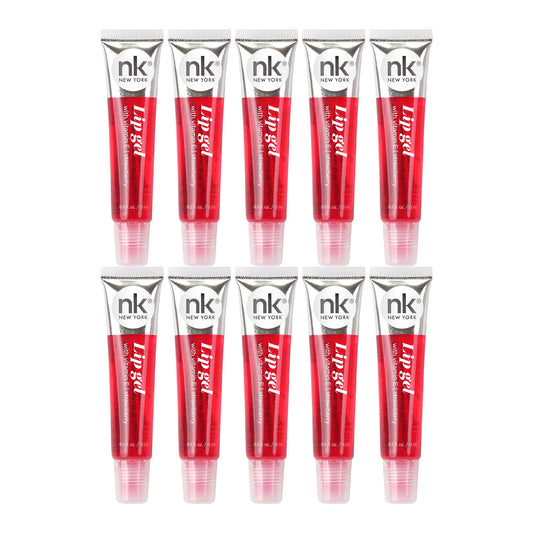 NICKA K NEW YORK Lip Gel, Hydrating, Lightweight, Glides on Effortlessly, Non Sticky Finish Lip Gel Colors (AMZ058) Beauty & Personal Care NICKA K NEW YORK