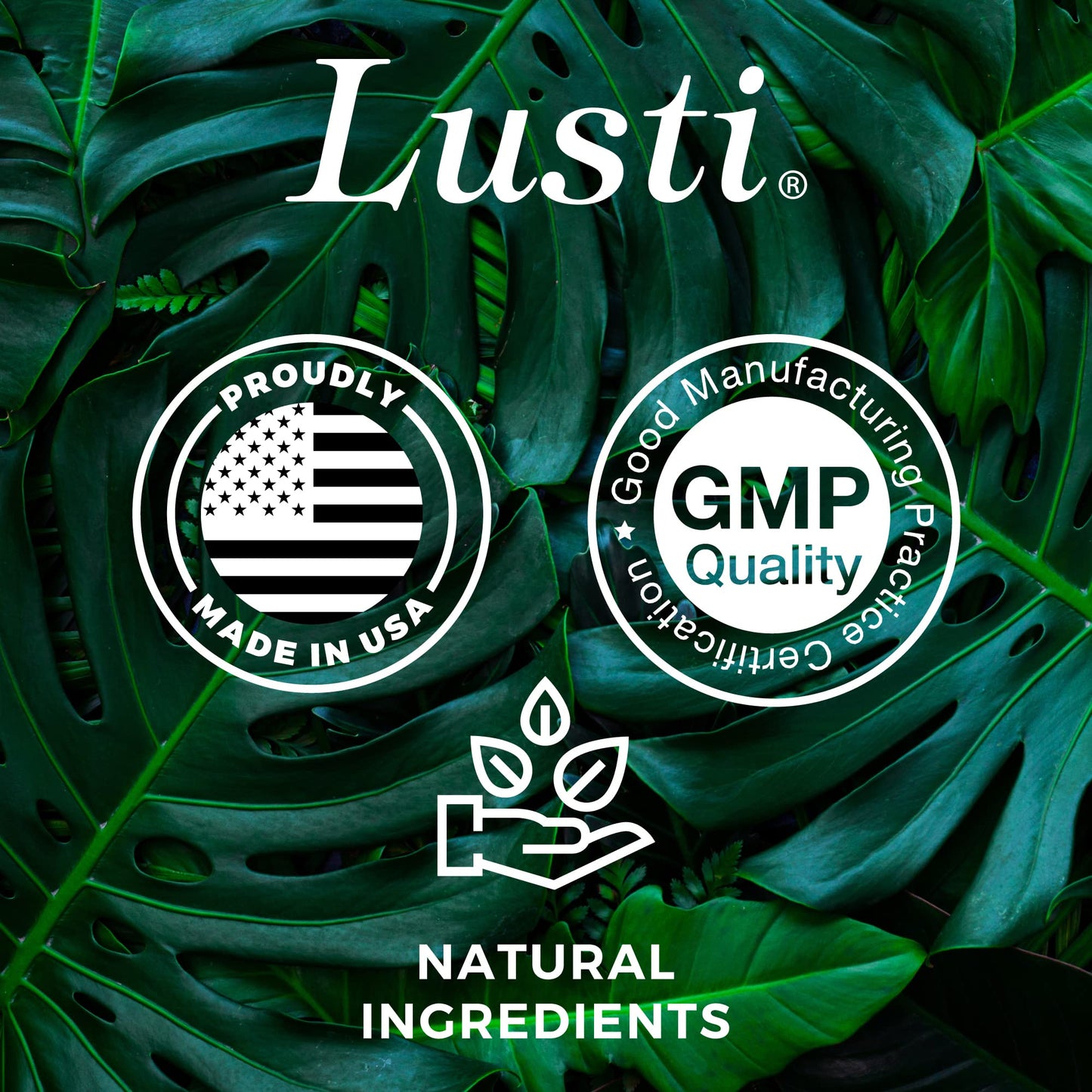 Lusti Shea Butter Edge Gel, 2.4 fl oz - Strong Hold - No Running, Non-Greasy - Alcohol-Free - Protects Against Breakage