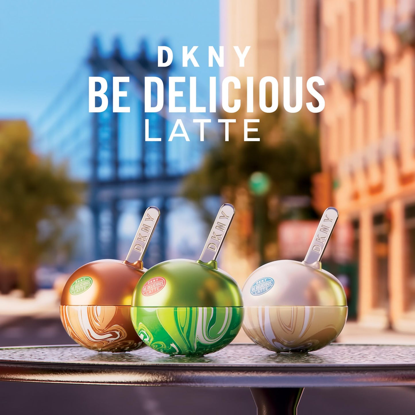 DKNY Be Delicious Latte Matcha Eau de Parfum Perfume Spray For Women, 1.7 Fl. Oz.