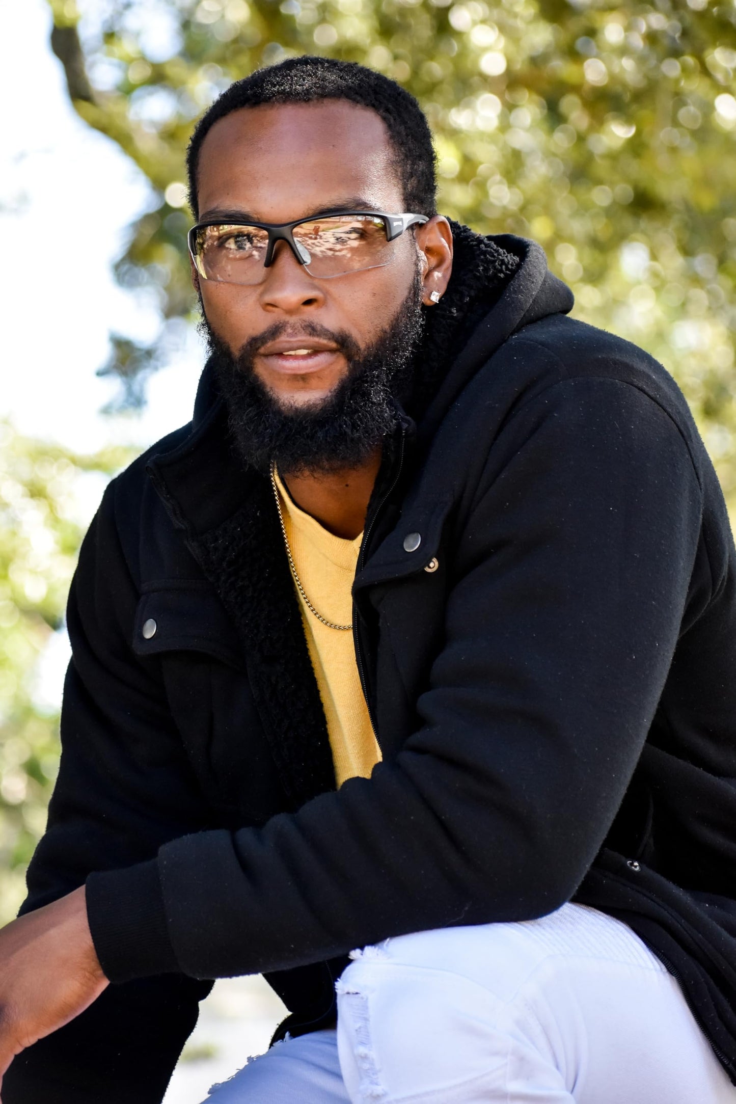 Global Vision Eyewear Hercules 7 Women' s Golf Tennis Sports ANSI Z87.1 Safety Sunglasses Blue Frame with Flash Mirror Lenses