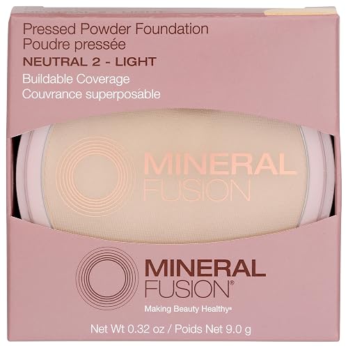 Mineral Fusion, Pressed Base Neutral 2, 0.32 Ounce Beauty & Personal Care Mineral Fusion