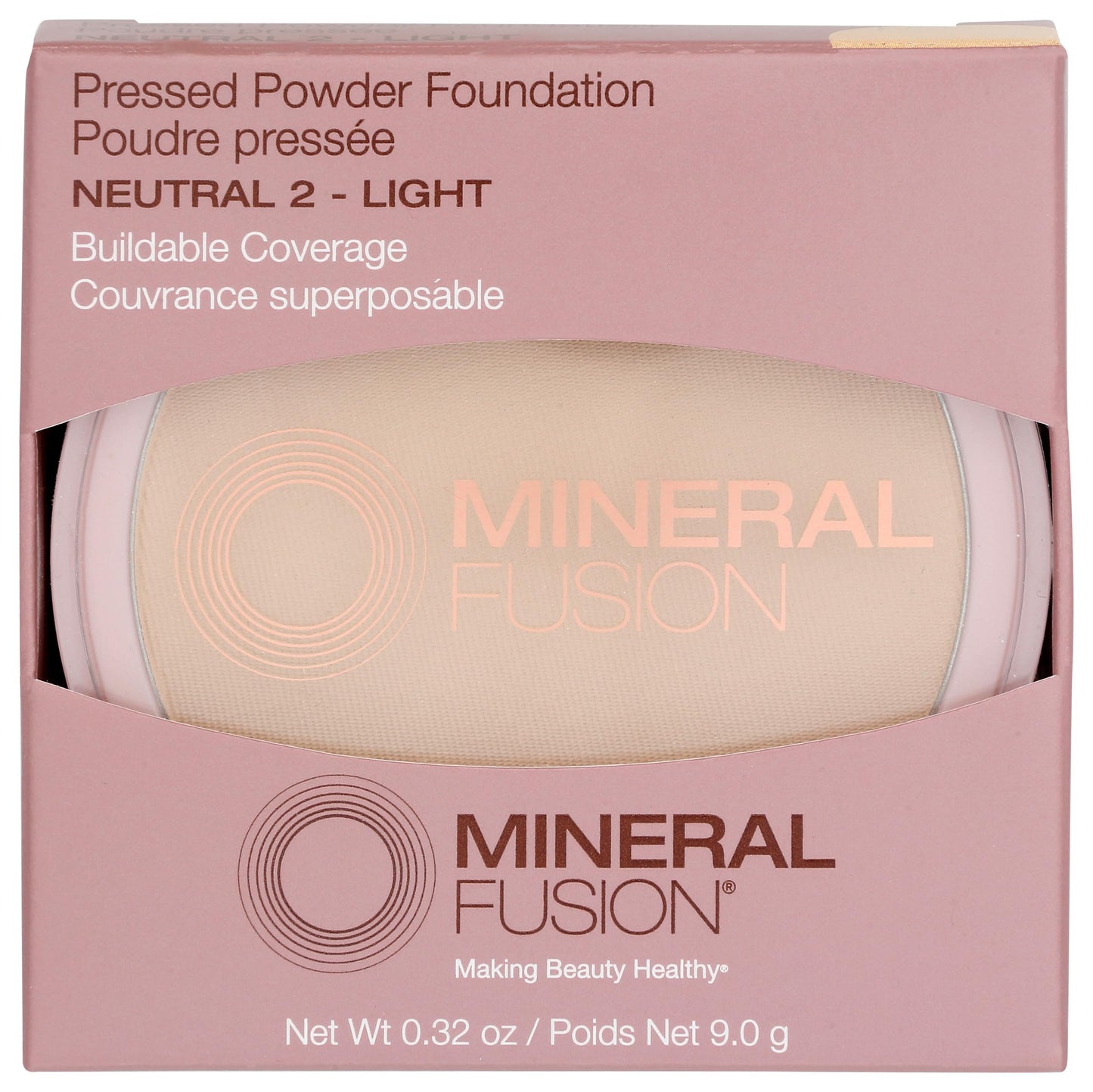 Mineral Fusion, Pressed Base Neutral 2, 0.32 Ounce Beauty & Personal Care Mineral Fusion