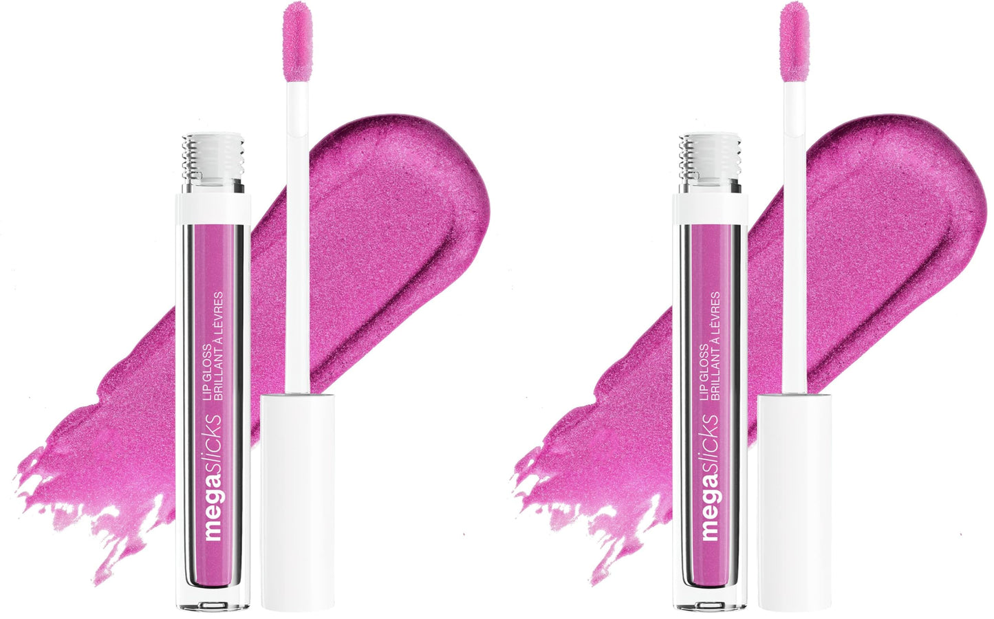 wet n wild MegaSlicks Lip Gloss, Ultra-Glossy, Vitamin-E Enriched, Ultra-Gloss High Shine Moisturizing, Cruelty-Free & Vegan - Berried Treasure