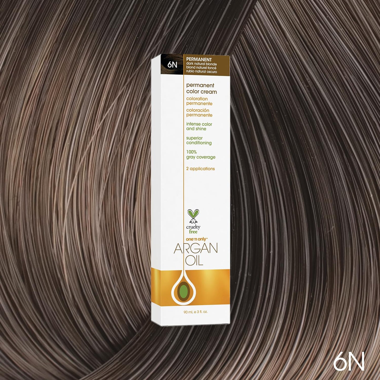 One N' Only Permanent Hair Color - Permanent Hair Dye Made with Argan Oil - Delivers Rich, Accurate Tones with Gray Coverage - Improves Moisture