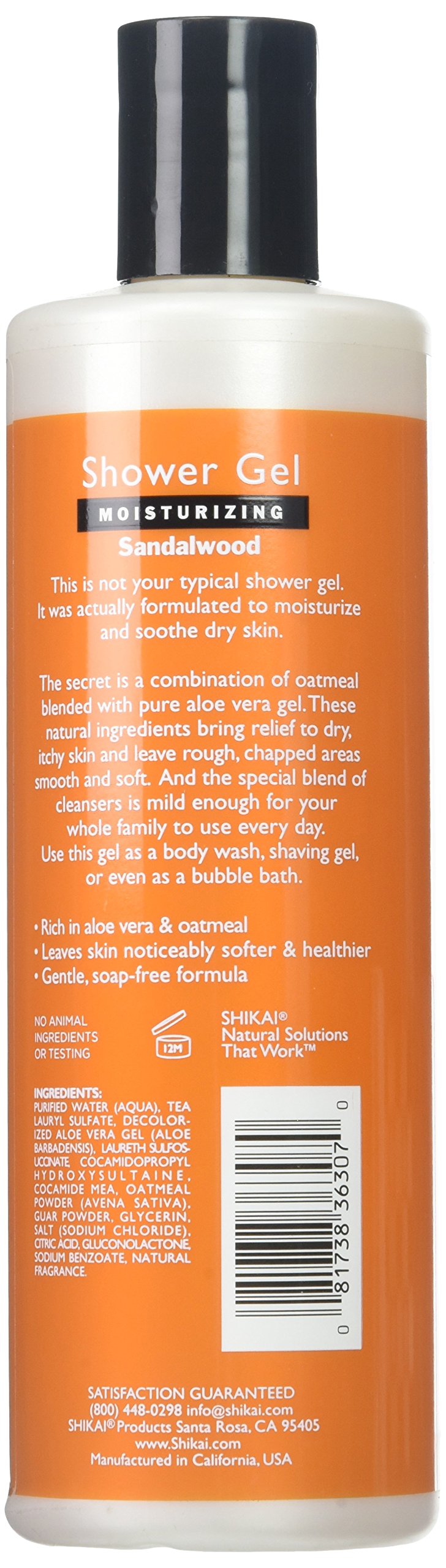 Shikai Sandalwood Shower Gel 12 Ounces