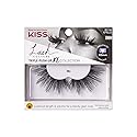 KISS Lash Couture Triple Push Up XL Collection False Eyelashes, 3D Volume in Extra Long Length with Triple Design Technology, Cruelty-Free