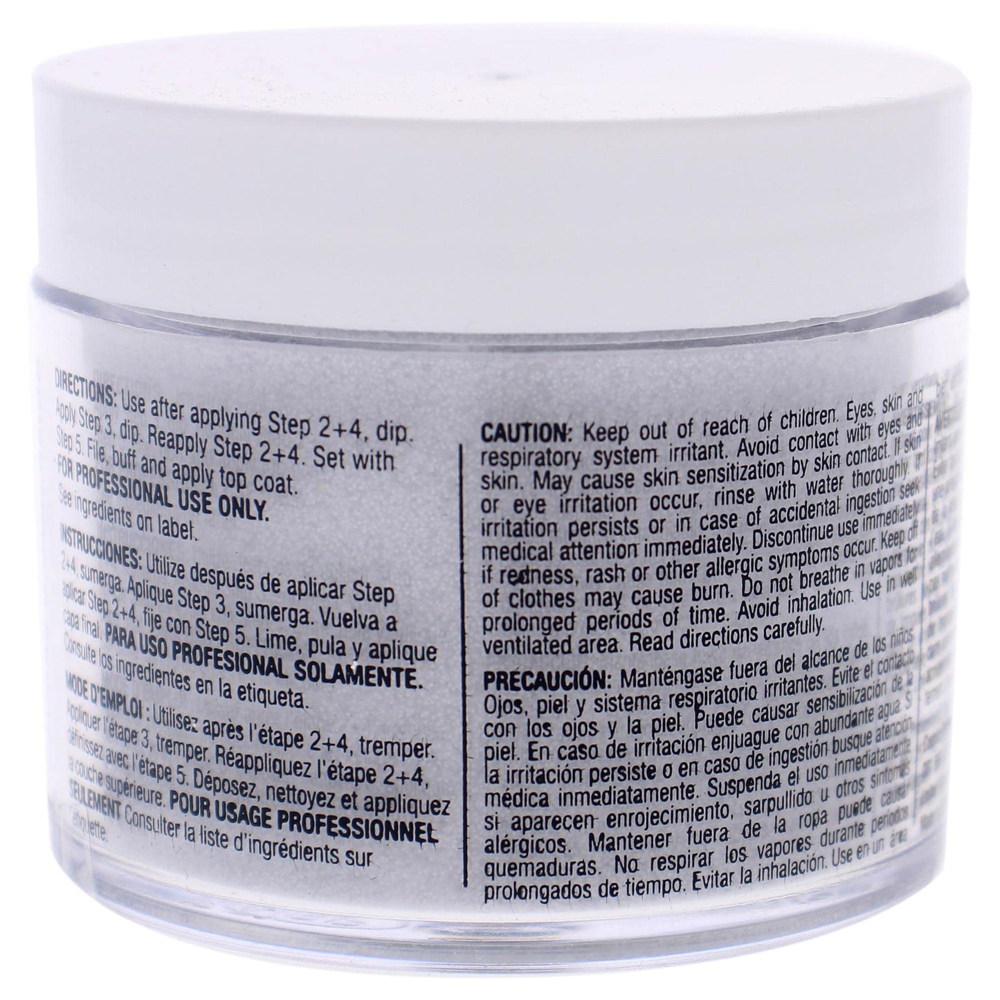 Cuccio Pro Powder Polish Dip - Silver Glitter - Nail Lacquer for Manicures & Pedicures, Easy & Fast Application/Removal - No LED/UV Light Needed Beauty & Personal Care Cuccio