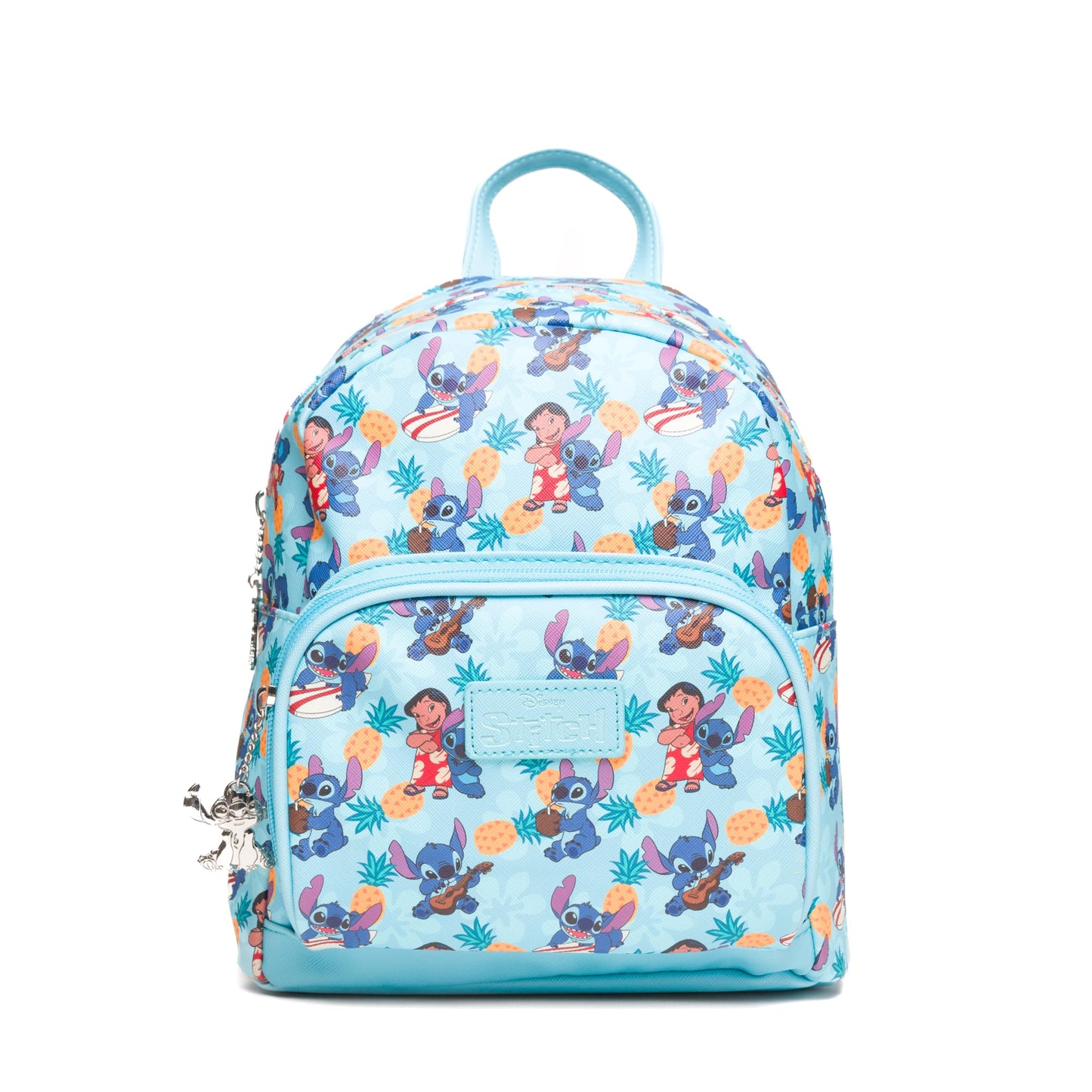 Fast Forward Disney's Lilo & Stitch Pineapple AOP 10" Mini Backpack
