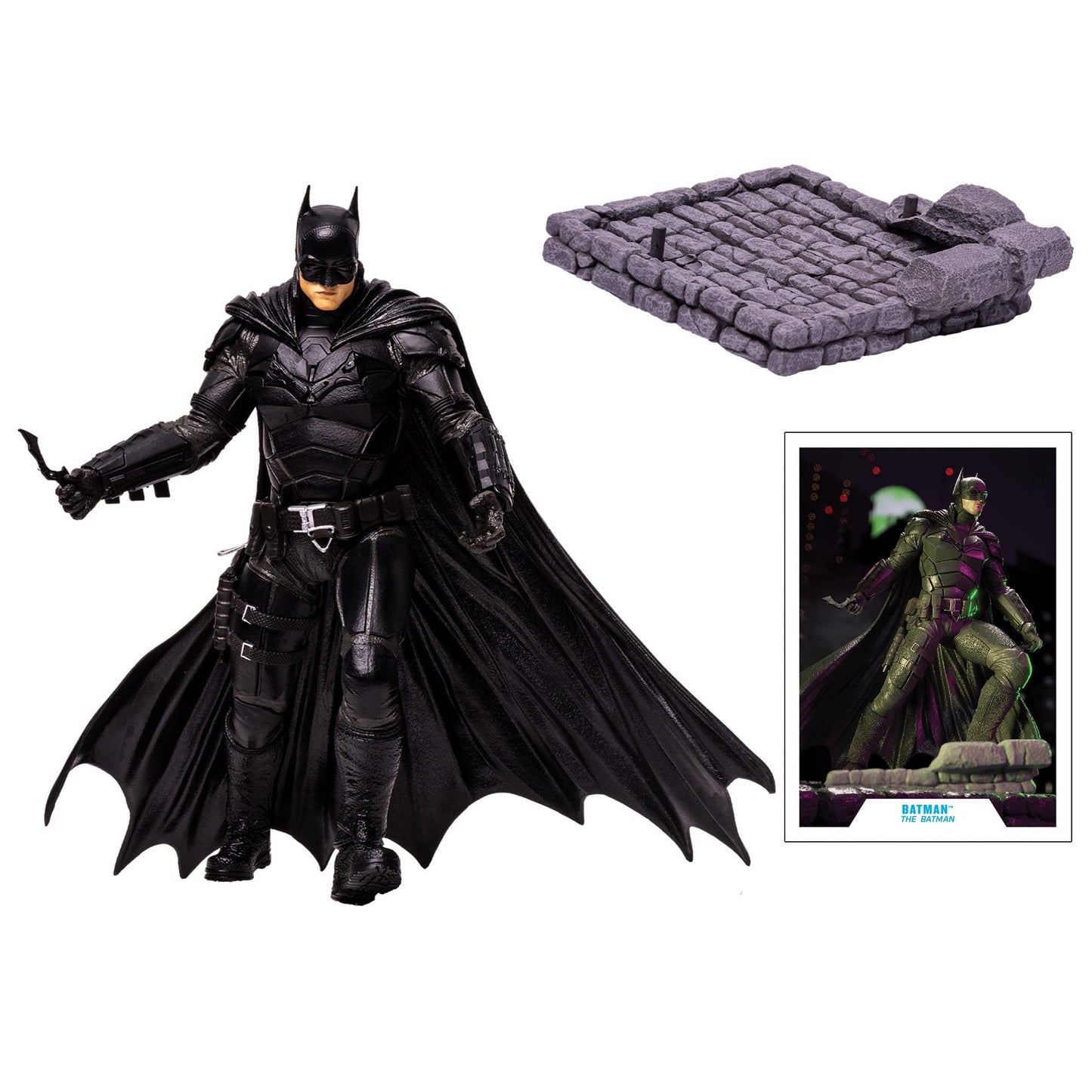 McFarlane Multiverse The Batman from Batman Movie 12" Deluxe Figure Multicolor (Figure Style May Vary)