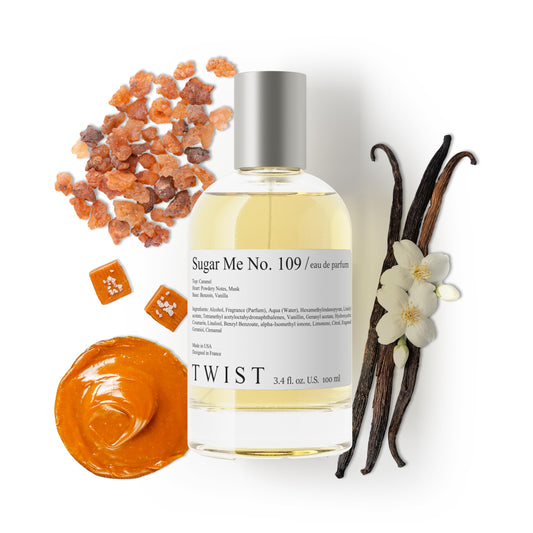Twist Sugar Me No. 109 - Inspired by Prada's Candy, Long-Lasting Perfume for Women, Vegan, Clean Ingredients, Caramel & Vanilla Fragrance - Spray 100 Beauty & Personal Care HOUSE OF TWIST