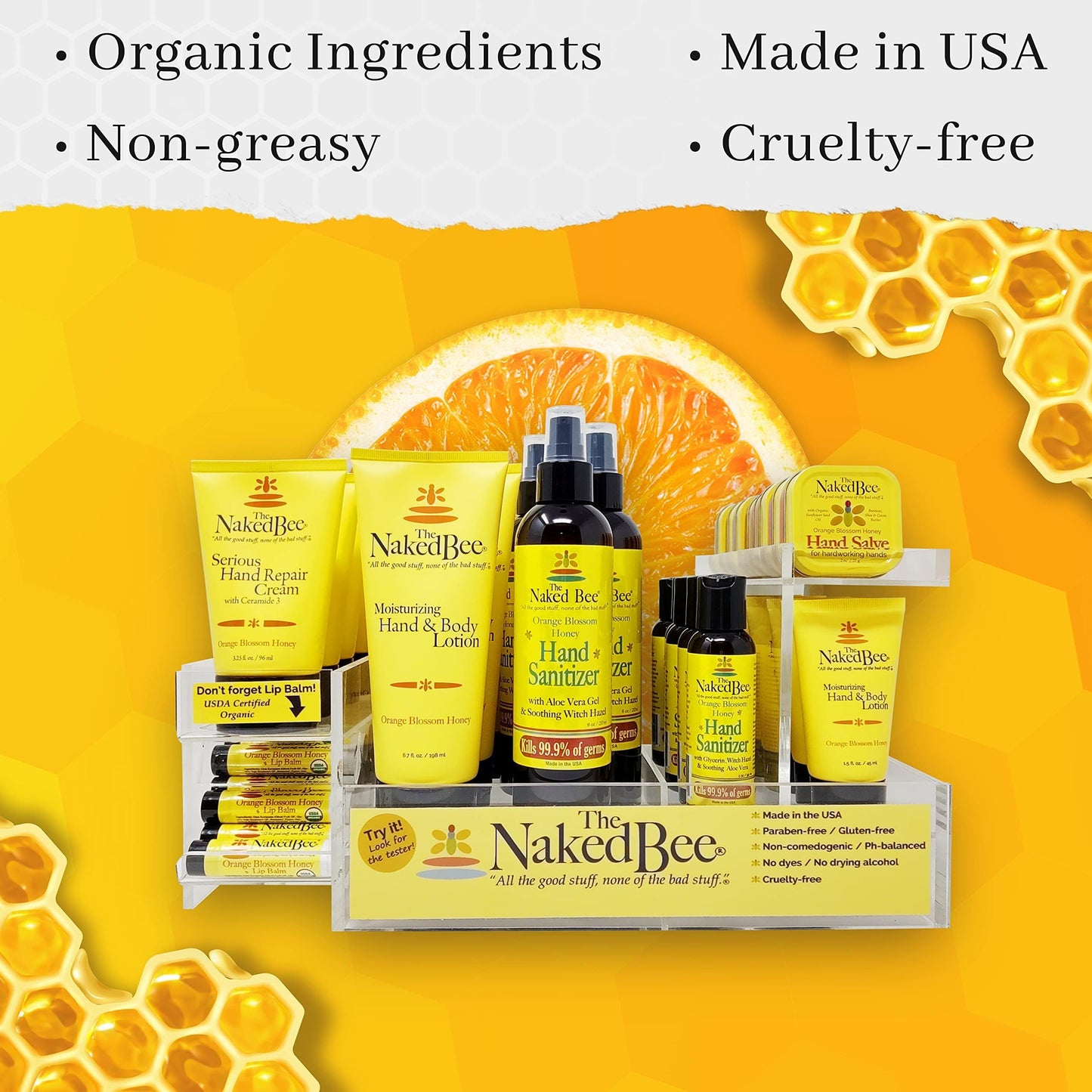 The Naked Bee Nourishing Body Lotion for All Skin Types (6.7 oz) Moisture Replenishing Lotion for Dry Skin with Cococnut & Honey