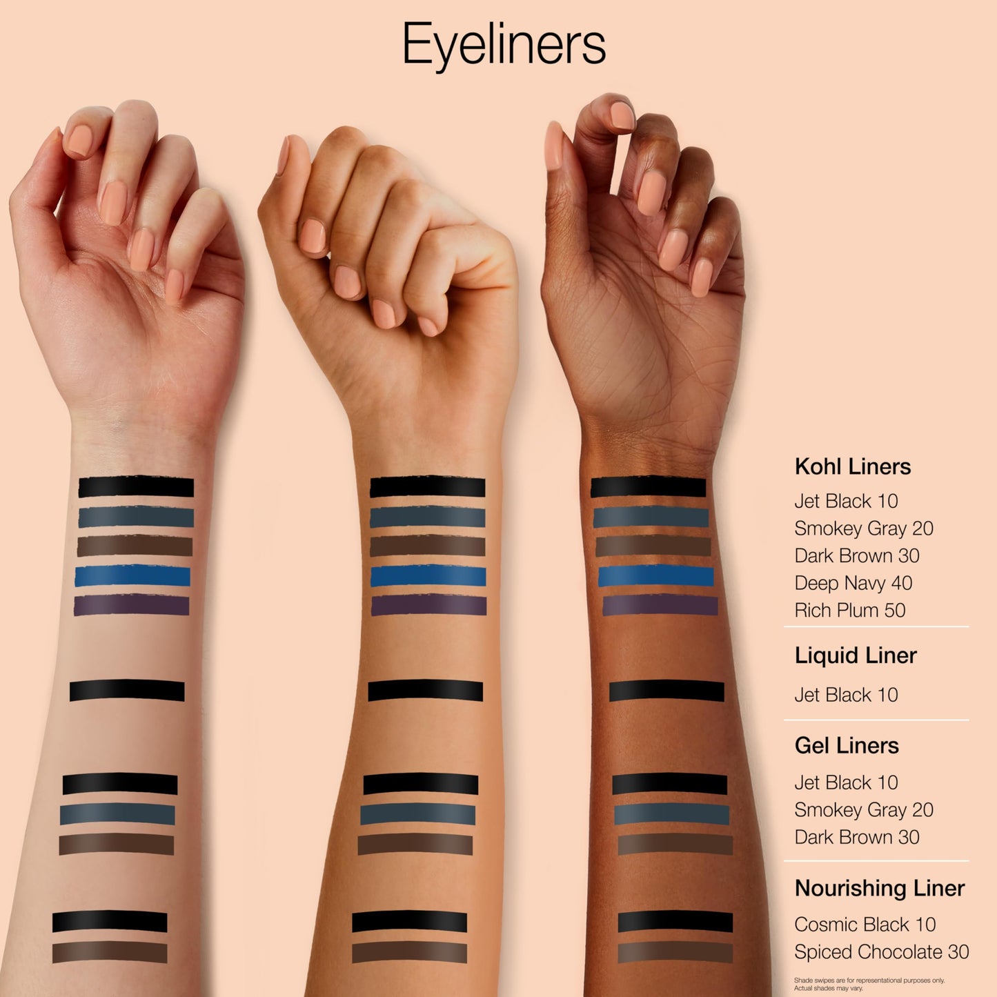 Neutrogena Precision Liquid Eyeliner with Honey & Coconut, Hypoallergenic, Smudge- & Water-Resistant Liquid Eyeliner Makeup for Sensitive Eyes