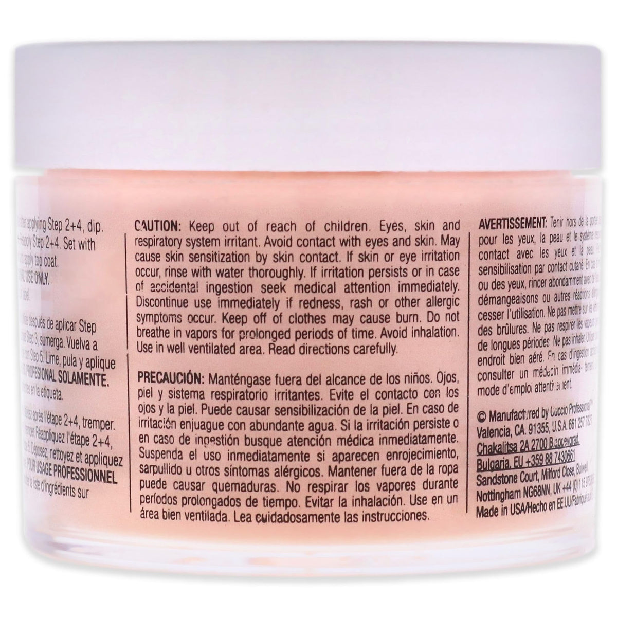 Cuccio Colour Powder Nail Polish- Lacquer For Manicure And Pedicure- Highly Pigmented Powder That Is Finely Milled- Durable Finish With A Flawless Beauty & Personal Care Cuccio