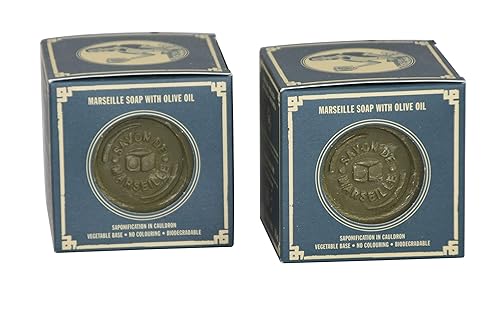 Marius Fabre Marseille Olive Oil Boxed Soap - 2 Pack (400g)