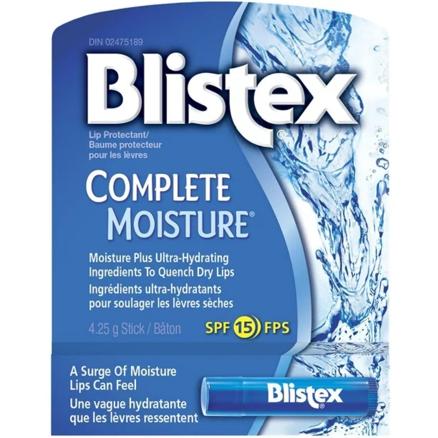 Blistex Complete Moisture Lip Protectant 0.15 oz (Pack of 2)