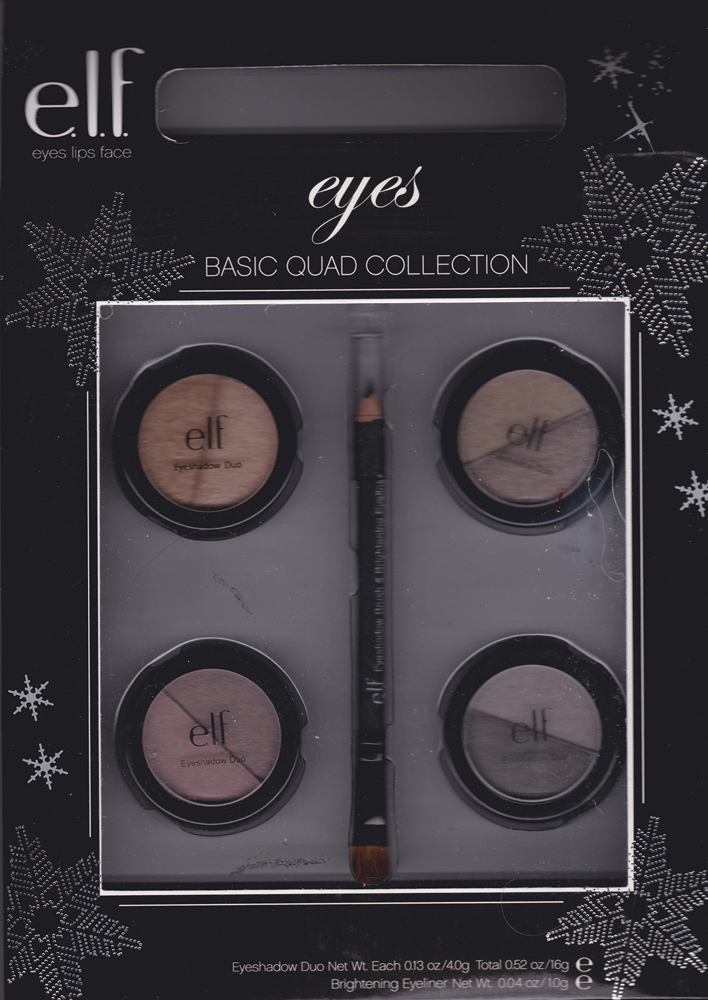 e.l.f Eyeshadow Duo's Basic Quad Collection