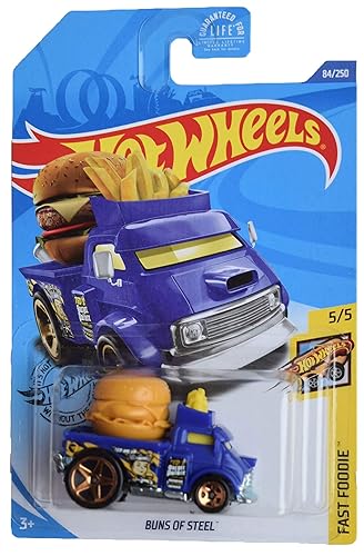 Hot Wheels Buns of Steel, [Blue] 84/250 Fast Foodie 5/5