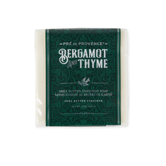 Pre de Provence Bergamot & Thyme Men's Fragrance Collection, Cube Soap, 200 G Beauty & Personal Care Pre de Provence