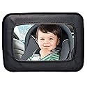 Dreambaby Backseat Rear Facing Baby Car Mirror - Extra Large Wide Angle View Soft Car Seat Mirror - Model L291